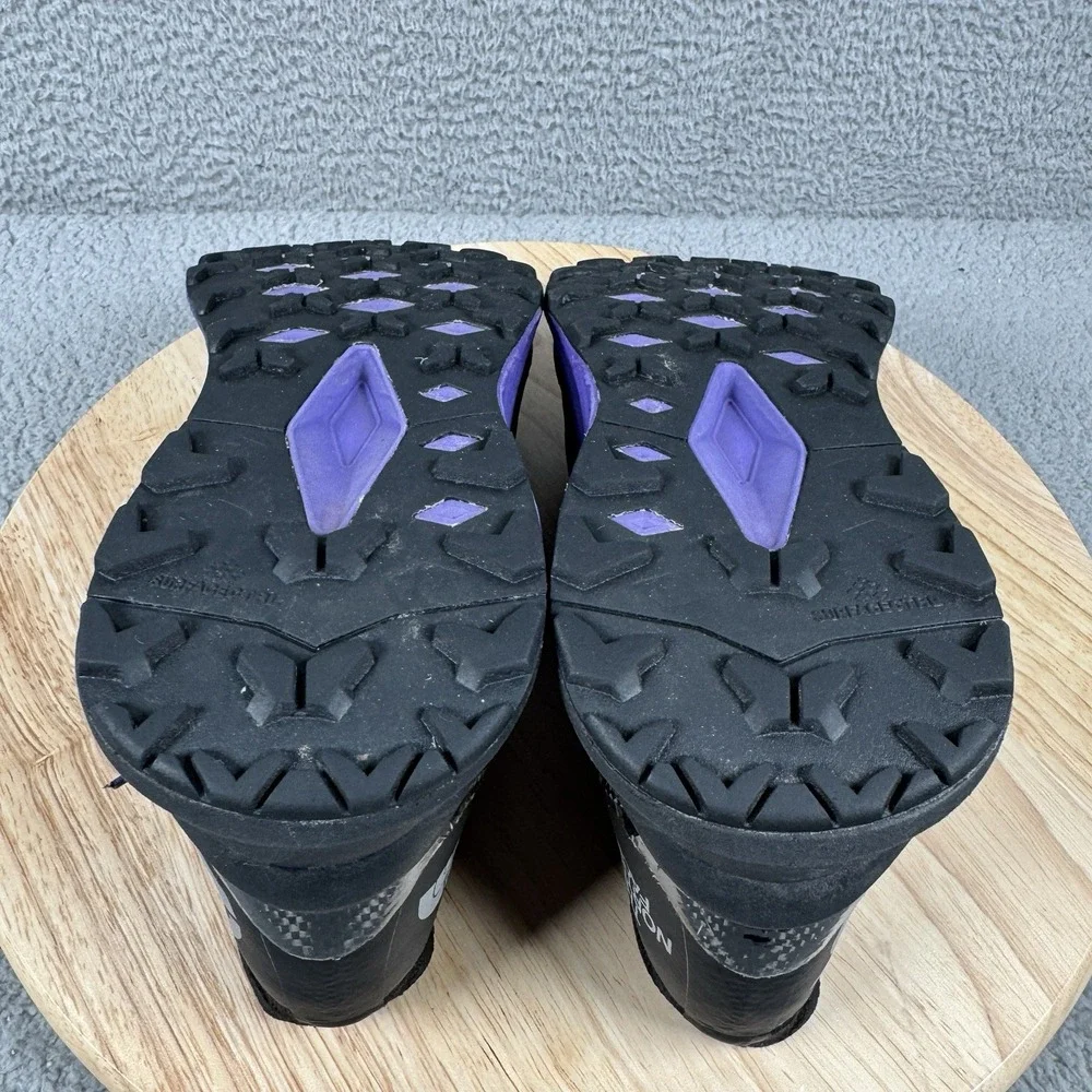 North Face Vectiv Flight Mens Size 11 Black Purple Trail Running‎ Hiking Shoes